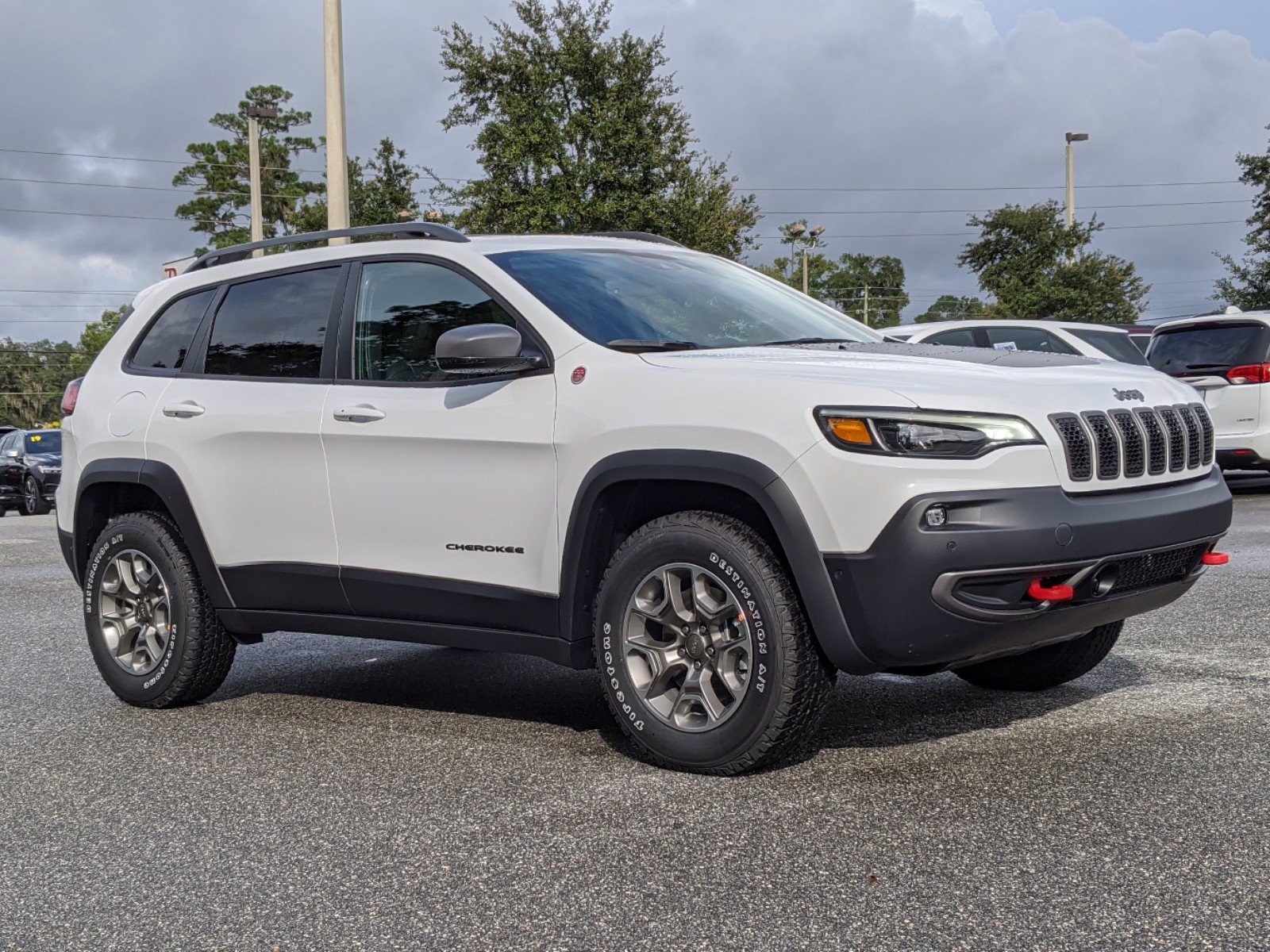 New 2021 JEEP Cherokee Trailhawk Sport Utility in Ocala #210031 ...